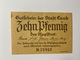 Allemagne Notgeld Caub 10 Pfennig - Collections