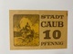 Allemagne Notgeld Caub 10 Pfennig - Collections