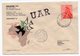 1961 YUGOSLAVIA, SPECIAL COVER, TITO IN AFRICA, EGIPT, UAR, ALEXANDRIA - Covers & Documents