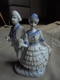 Delcampe - Vintage - Figurine Statuette - Couple De Danseurs En Céramique - Personnages