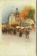 SWITZERLAND - J. REDMUND SIGNED 1900s LITHO POSTCARD - GENEVE TOUR DE 'ILE - EDIT VOUGA & C. (7142) - Genève