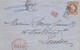 LETTRE. 8 SEPT 72. N° 30 LAURÉ 30c. PD FLAGEOLLET FRERES BOULOGNE-SUR-MER POUR L'ANGLETERRE LONDRES - 1849-1876: Klassik