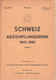 Schweiz: Andres/Emmenegger 'Schweiz - Abstempelungswerk 1843-1883' Aufgeteilt In 20 Einzelne Lieferungen 1931/1940 - Afstempelingen