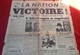 WW2 Journal La Nation Edition Spéciale 8 Mai 1945 La Victoire - Sonstige & Ohne Zuordnung
