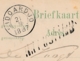 Nederlands Indië - 1887 - 5 Cent Cijfer, Briefkaart G8 Van KR Malang - NA POSTTIJD - Naar KR SIDOARDJO - Indes Néerlandaises