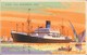 Ansichtskarte  KAPAL HAJI SEROMBONG BIRU Schiff Ship (Künstlerkarte) 1960 - Paquebots