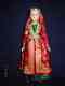 Delcampe - Porcelain Doll In Cloth Dress - Bashkorkostan Republic - Russian Federation - Dolls