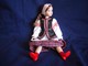 Porcelain Doll In Cloth Dress   - Minsk- City Province - Russian Federation - Dolls