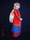 Porcelain Doll In Cloth Dress -Khanty Republic - Russian Federation - - Dolls