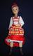 Delcampe - Porcelain Doll In Cloth Dress - Chuvash Republic  Province  - Russian Federation - Dolls
