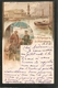 BELLE C.P..A Précurseur 1901, De Russie Pour La France -St. Perersbourg, Signée H.Kipn. - Belles  Oblitérations Au Verso - Russland