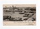 !!! PORT SAID, 5C BLANC SUR CPA, CACHET MARITIME LIGNE N, PAQ. FR. N°1 DU 20/9/1904 - Storia Postale