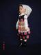 Porcelain Doll In Cloth Dress -Poland   Republic - - Dolls