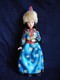 Porcelain Doll In Cloth Dress Burjat Republic National Dress - Russia - Dolls