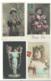 BEAU  LOT DE 16 CARTES POSTALES FANTAISIE / ANNEE DEBUT 1900 . Cartes Ecrite .lot 10 FRAIS DE LIVRAISON VOIR ANNONCE - 5 - 99 Cartoline