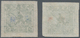 China - Volksrepublik - Provinzen: China, East China Region, Jiaodong District, 1942, Square Stamps - Sonstige & Ohne Zuordnung