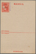 China - Volksrepublik - Provinzen: Lü-Da (Dairen-Port Arthur), 1949, $2500/$25 Stationery Card, Blue - Sonstige & Ohne Zuordnung