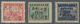 China - Volksrepublik - Provinzen: China, Central China, Jiangxi, 1949, Stamps Overprinted "Temporar - Sonstige & Ohne Zuordnung