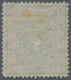 China: 1878, Large Dragon Thin Paper 1 Ca. Yellow Green, Position Detail Bottom Frame Below "C" Of " - Autres & Non Classés