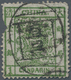 China: 1878, Large Dragon Thin Paper 1 Ca. Green, Full Strike Seal "Ichang", Fault Top Left (Michel - Autres & Non Classés