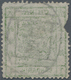 China: 1878, Large Dragon Thin Paper 1 Ca. Green, Full Strike Seal "Ichang", Fault Top Left (Michel - Autres & Non Classés