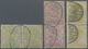 China: 1888, Customs Small Dragon Issue, 2 Complete Sets Of 3 In Horizontal And Vertical Pairs, Perf - Autres & Non Classés