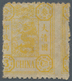 China: 1894/97, Dowager 2nd Printing, 3 Cn. Lemon, Unused Mounted Mint, Centered To The Left Wirth P - Autres & Non Classés