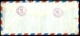 USA 1957 Registered Airmail Letter To Netherlands - 3c. 1961-... Lettres