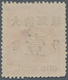 China: 1897, Red Revenue 1c On 3c, Type II, MNG, With A Small Thin (Michel €500). - Altri & Non Classificati
