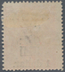 China: 1897, Red Revenue $1, Large Overprint, Canc. Brown Customs Dater Of Shanghai "..24 97", Appea - Autres & Non Classés