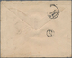 China: 1898, Coiling Dragon 1 C., 4 C. Brown And 5 C. Rose Tricolour Tied "SHANGHAI 28 APR 01" To Sm - Autres & Non Classés