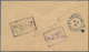 China: 1898, Tsingtau Chinese P. O. Tombstone Postmark Dated 1900: Coiling Dragon 2 C. Tied "SHANGHA - Autres & Non Classés