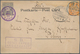 Delcampe - China: 1898/1902, Postal History Lot W. Coiling Dragon 2 C. Tied Boxed Dater "Chihli Tientsin" To Re - Autres & Non Classés