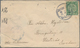 China: 1902, 10 C. Green Tied Boxed Bilingual "PAOTOWCHEN -.8.6" To Small Cover To Vasteräs/Sweden, - Autres & Non Classés