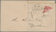 China: 1903, Foochow Provisional Bisect On Local Cover Tied "FOOCHOW 22 OCT 02", Cover Vertical Crea - Autres & Non Classés