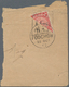 China: 1903, Foochow Provisional Bisect On Local Cover Tied "FOOCHOW 22 OCT 02", Cover Vertical Crea - Autres & Non Classés