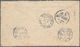 China: 1908, Coiling Dragon 10 C. Ultra Tied Bisected Bilingual "HANKOW 5 MAR" To Cover To Sweden, O - Autres & Non Classés