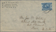 China: 1912, Dr. Sun Commemorative 10 C. Tied Boxed Dater"TENGCHOWFU" To Cover To USA, On Reverse Tr - Autres & Non Classés