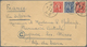 China: 1936/43, Three Covers: Internal Air Mail Cover 39 F. Rate Canc. Bilingual "SANHWEI 25.11.28" - Autres & Non Classés