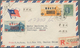 China: 1947/1948, Airmails $20.000/25 C. And $50.000/6 C. With SYS Plum Blossoms $50.000 Green/blue - Autres & Non Classés
