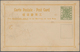 China - Shanghai: 1898 (ca.), Card 20 Cash Green (2), Private Imitations W. Extra Space And Box For - Autres & Non Classés