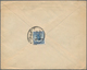 China - Provinzausgaben - Mandschurei (1927/29): 1930, Cover With Single Franking 10c. Blue On Rever - Mandchourie 1927-33