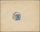 China - Provinzausgaben - Mandschurei (1927/29): 1930, Cover With Single Franking 10c. Blue On Rever - Mandschurei 1927-33
