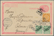 China - Ganzsachen: 1898: China Imperial Postal Stationery Card 1c With 1c CIP Franking Tied By RARE - Cartes Postales