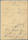 China - Ganzsachen: 1898, Double Card Question Part Uprated Coiling Dragon 1/2 C. (2), 1 C., 2 C. Ca - Ansichtskarten