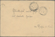 China - Ganzsachen: 1898, Card CIP 1 C. Double Card Reply Part Canc. Bisected Bilingual "SWATOW 30 D - Cartes Postales