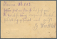 China - Ganzsachen: 1898, Reply Card CIP 1 C. Canc. Violet Tombstone "KAOMI / Post Office" (uprate P - Cartes Postales