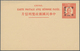 China - Ganzsachen: 1935, SYS UPU Card 12 C./15 Ct. Double Card, Unused Mint. - Cartes Postales