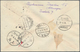 China - Flugpost: 1931, Incoming Airmail, Germany, Zeppeling 1 M. Etc. Total 1.55 M Tied "DRESEDEN 1 - Autres & Non Classés