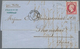 China - Incoming Mail: 1860 Entire Letter Sent From Marseilles To SHANGHAI Via Hong-Kong Per Steamer - Otros & Sin Clasificación